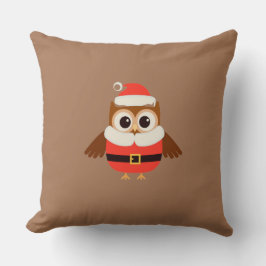 Santa Owl Pillow Kussen