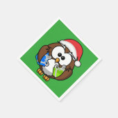 SANTA OWL SERVETTEN (Hoek)