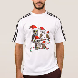 Santa Owls T-shirt