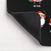 Santa Pain Scale Funny Christmas Design For Nurse  Muismat (Hoek)
