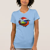 Santa Painted Bunting T-shirt (Voorkant)