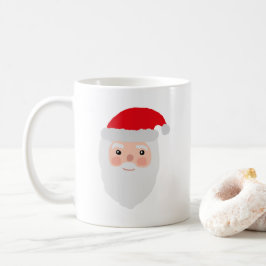 Santa Painting Cheery Illustration Koffiemok