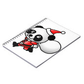 Santa Panda Notitieboek (Linkerzijde)