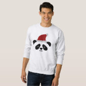Santa Panda Sweatshirt (Voorkant volledig)