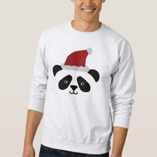 Santa Panda Sweatshirt (Voorkant)