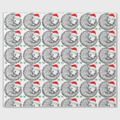 Santa Pango inpakpapier (Vlak)