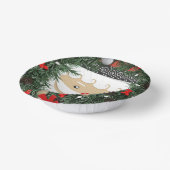 Santa Paper Bowls Papieren Kommen (Gebogen)