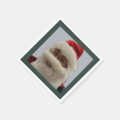Santa Paper Napkin Servet (Hoek)