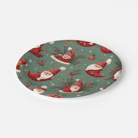 Santa party bord (Gekanteld)