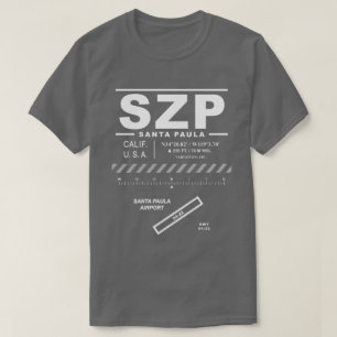 Santa Paula Airport SZP T-shirt