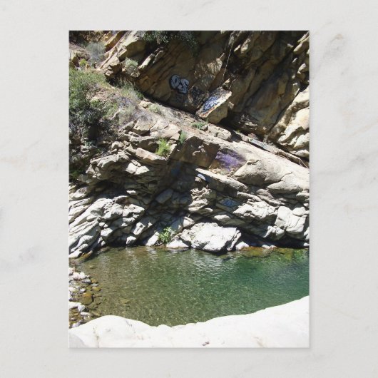 Santa Paula Creek Feestdagenkaart (Voorkant)