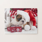 Santa Paws 11x14 Legpuzzel (Horizontaal)
