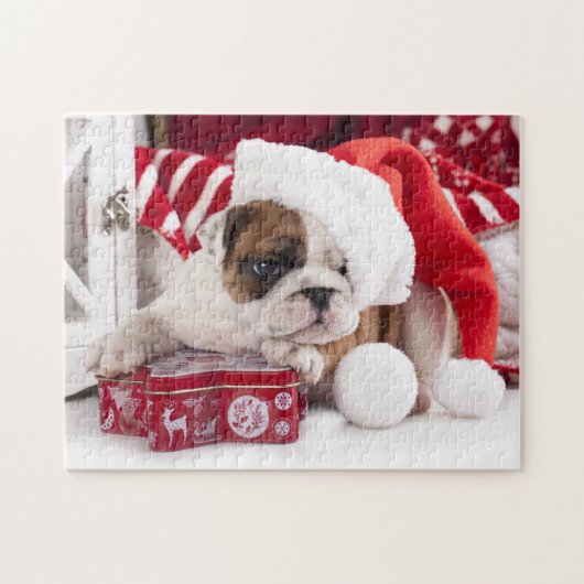 Santa Paws 11x14 Legpuzzel (Horizontaal)