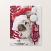 Santa Paws 11x14 Legpuzzel (Verticaal)