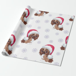 Santa Paws Cadeaupapier