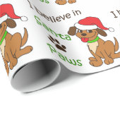Santa Paws Cadeaupapier (Rol Hoek)