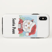 Santa Paws Case-Mate iPhone Case (Achterkant (horizontaal))