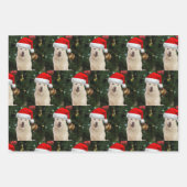 Santa Paws - Crystal the Husky Inpakpapier Vel (Voorkant)