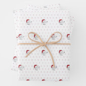 Santa Paws - Cute Dog Theme Kerstmis Inpakpapier Vel (In situ)