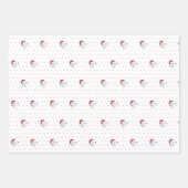 Santa Paws - Cute Dog Theme Kerstmis Inpakpapier Vel (Voorkant 3)