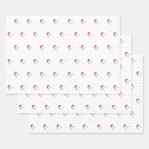 Santa Paws - Cute Dog Theme Kerstmis Inpakpapier Vel