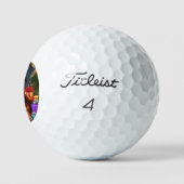 Santa Paws: de feestelijke verrassing van een staf Golfballen (Logo)