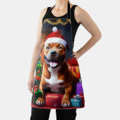 Santa Paws: de feestelijke verrassing van een staf Schort (Insitu)