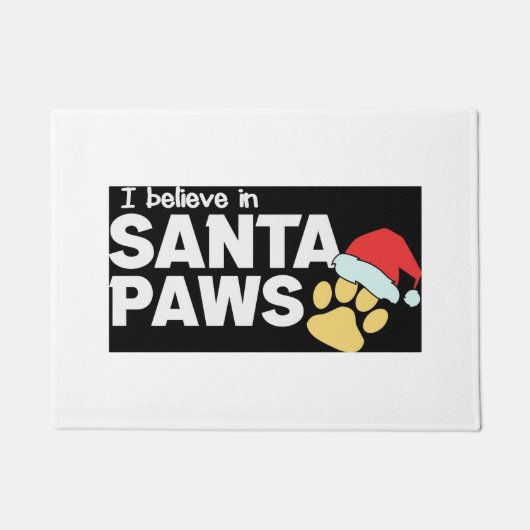 Santa Paws Door Mat (Voorkant)