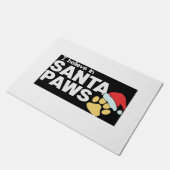 Santa Paws Door Mat (Schuin)