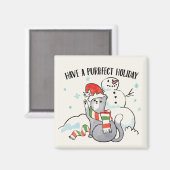 Santa Paws | Een vruchtbare feestdag hebben Magneet (Voorkant / Achterkant)