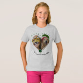 Santa Paws en I Children's T-shirt (Voorkant volledig)