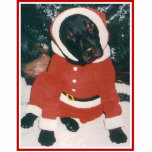 Santa Paws Fotobeeldje Ornament<br><div class="desc">De meest gekke kerstman die ooit een schoorsteen is binnengekomen.</div>