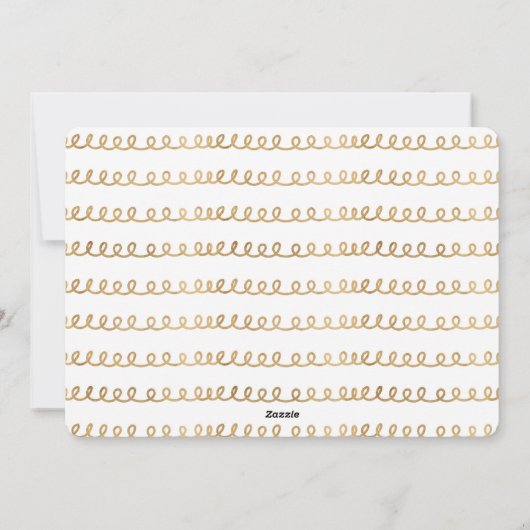 Santa Paws is een Comin to Town Fun Pet Photo Sant Feestdagenkaart (Achterkant)