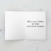 Santa Paws-Kaart Feestdagen Kaart (Binnen)