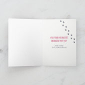 "Santa Paws" Kaart met hondenthema (Binnen)