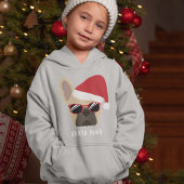 Santa Paws Kerstmis Light Fawn Bulldog