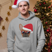 Santa Paws Kerstrode hond Hoodie