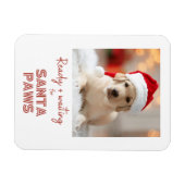 Santa Paws klaar en klaar - Hondenliefhebber Chris Magneet (Horizontaal)