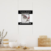 Santa Paws komt naar de kerststad Poster (Keuken)
