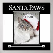 Santa Paws komt naar de kerststad Poster (Voorkant)