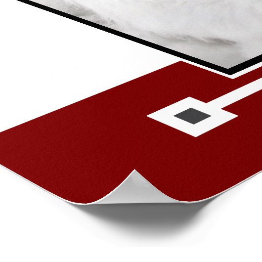 Santa Paws komt naar de kerststad Poster (Hoek)