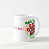 Santa Paws komt naar de stad, Xmas Paws Koffiemok (Voorkant rechts)