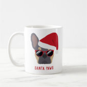 Santa Paws Lila Tan French Bulldog Koffiemok (Links)