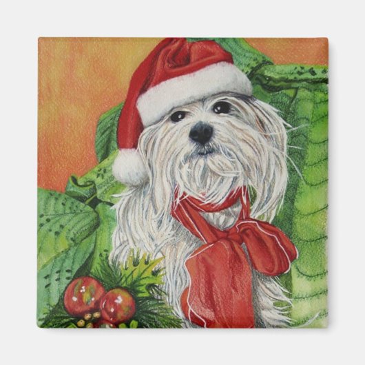 Santa Paws Magneet (Voorkant)
