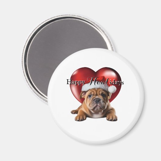 Santa Paws Magnet (Voorkant / Achterkant)