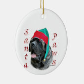 Santa Paws Mastiff Ornament (Rechts)