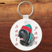 Santa Paws Mastiff Sleutelhanger (Achterkant)
