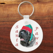 Santa Paws Mastiff Sleutelhanger (Achterkant)