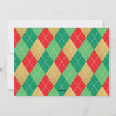 Santa Paws Naughty of Nice Two Dog Photo Card Feestdagenkaart (Achterkant)