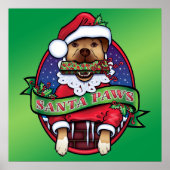 Santa Paws Poster (Voorkant)